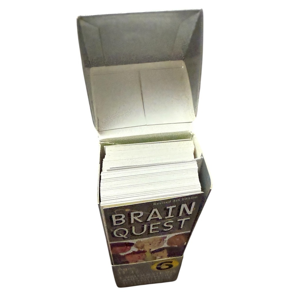 Brain Quest Grade 6 Card Set - Picture 5 of 7